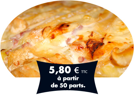 Traiteur Annecy, Chambéry, Lyon, Tartiflette géante